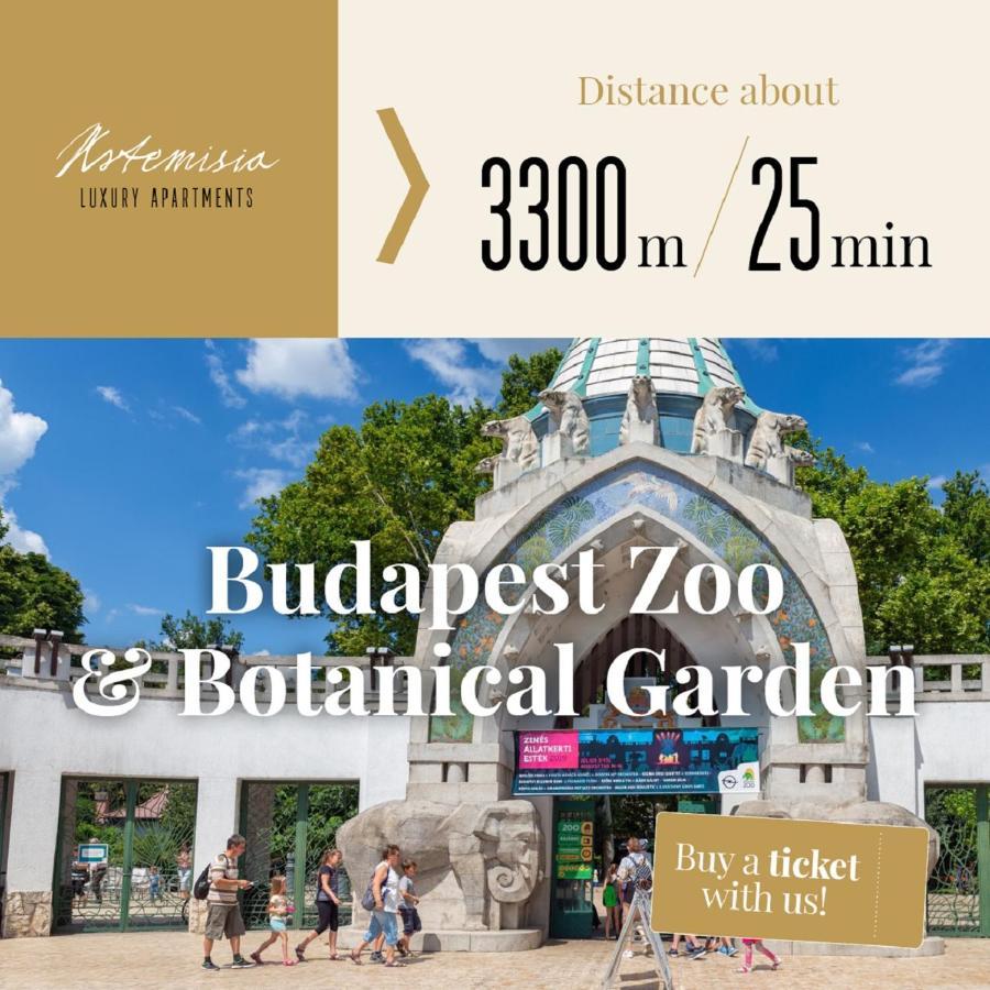 Artemisia Luxury Apartments Balcony Budapest Ngoại thất bức ảnh
